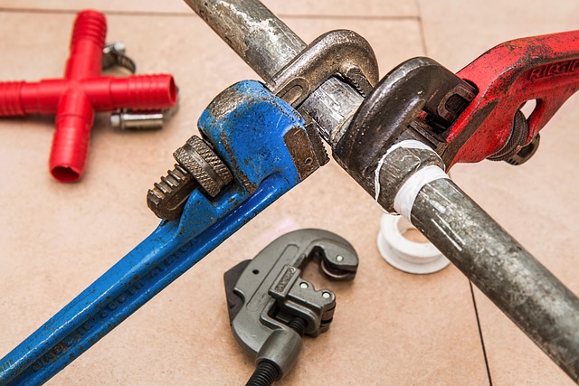 Maintenance Tools - wrenches and pipes